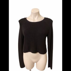 New White House Black Market Knit Crop Sweater